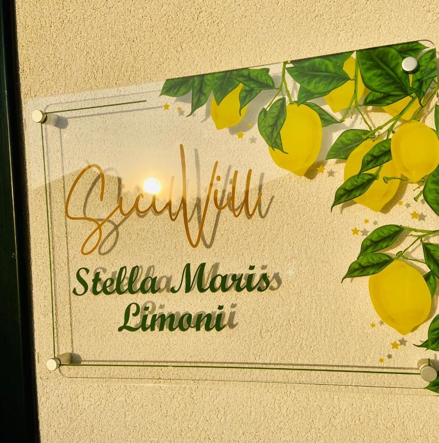 Вилла Stella Maris Limoni By Sicilvill Кампофеличе-ди-Роччелла Экстерьер фото